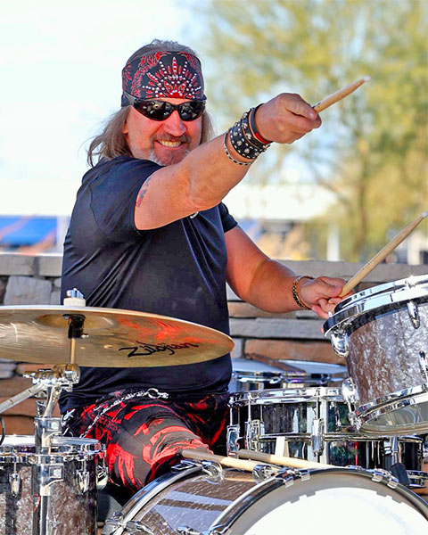 Chris Crash, drums, percussion, vocals